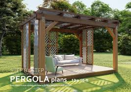 Pergola Plans 12 X 16 Ft Step By Step
