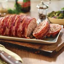 A simple meatloaf with eggs in the middle recipe for you to cook a great meal for family or friends. Bacon Wrapped Pork Meatloaf Recipe Yummly