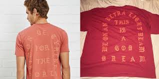 ripped off kanye s the life of pablo shirt