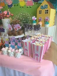 peppa pig birthday party decorations