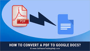 convert pdf to google docs format