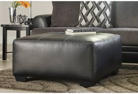 With options like chenille, linen, flannel, faux leather and more, you're sure to find a comfortable sofa that. Benchcraft Kumasi Square Black Faux Leather Oversized Accent Ottoman Wayside Furniture Ottomans