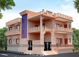 The Amazing House Front Design Indian Style - ListenDesigner.com gambar png