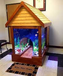 Fish tank dog house - A dream home for your furry friend gambar png