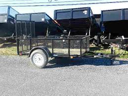 Landscaping trailers need to perform specific tasks well, and big tex trailer world has the with maximum utility and incredible value, the landscape trailer selection at big tex trailer world has a. Carry On 5 X 8 Landscape Utility Trailer 3k High Mesh Sides