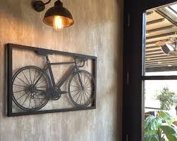 Bicycle Metal Wall Art Cycling Gifts