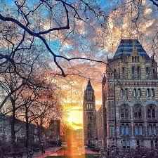 The area was originally settled by early hunter gatherers around 6,000 b.c. Sunset At The Natural History Museum In London United Kingdom March 1 2014 Stock Photo E86d5066 0bf5 4dbf Ae54 119ae6bbf8d2