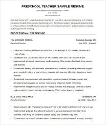 Free Teaching Resume Templates April Onthemarch Co Resume Template