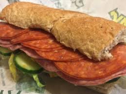 6 y italian sandwich nutrition