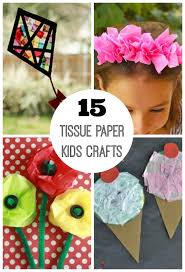 15 tissue paper crafts for kids make