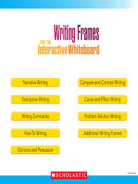 scholastic writing frames pdf fill