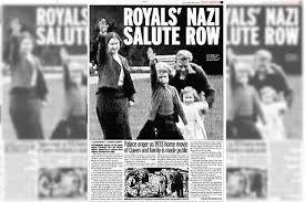 Was Queen Nazi salute footage accidentally released by Palace officials? -  Daily Record