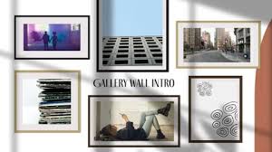 Stylish Gallery Wall Intro After