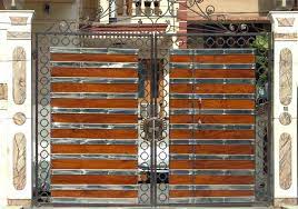 Exterior Gate Design With The