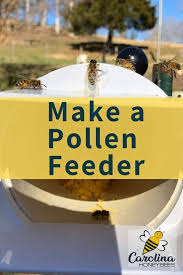 More space could result in bees attaching comb to the underside of the feeder over time. Diy Pollen Feeder For Bees