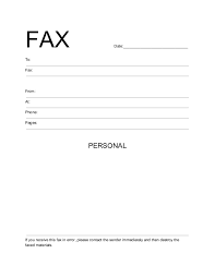 008 Personal Fax Cover Sheet Template Ideas Microsoft Word