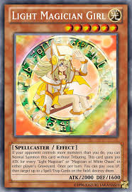 With four different worlds and thousands of cards to choose from, how can any duelist build the right deck? Light Magician Girl By Charogaming99 Deviantart Com On Deviantart Custom Yugioh Cards Funny Yugioh Cards The Magicians