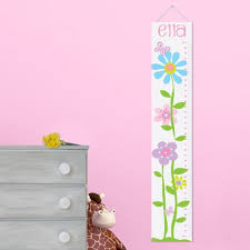 80 Off Personalized Growth Chart For Girls Butterflies And