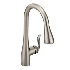 moen 7594srs arbor one handle high arc pulldown kitchen faucet stainless steel