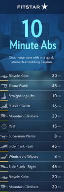 A 10 Minute Ab Workout From Fitstar To Rock Your Core