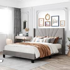Modern Bed Frame With Headboard
