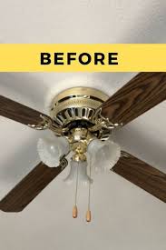 Old Ceiling Fan Makeover Idea On A