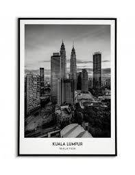 Book w kuala lumpur, kuala lumpur on tripadvisor: Poster City Kuala Lumpur Malaysia Print On The Wall