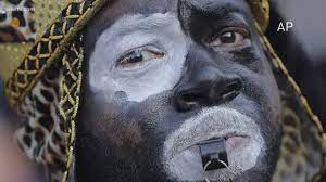 zulu blackface protest quickly turns