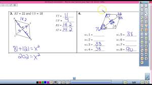 Geometry unit 7 polygons & quadrilaterals. Unit 7 Polygons And Quadrilaterals Homework 5 Rhombi And