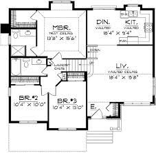 Plan 8963ah Split Level Home Plan