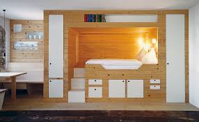Cabin Bed Storage Interior Design Ideas