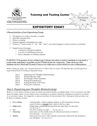 expository essay tutoring and testing center informational writing expository essay characteristics of an expository essay 61607 61607 61607 61607 61607 the purpose is to inform describe