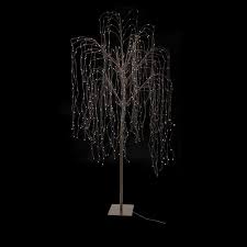 winter lane 8 led willow tree with 6