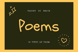 poems poem vs prose poetry vs prose