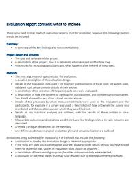 project evaluation report 13