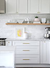 I rearranged my cabinets putting dishes and baking bowls that i use all the time in the open cabinets. Kitchen Design Alternatives For Upper Cabinets Centsational Style