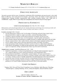    best Best Executive Assistant Resume Templates   Samples images     Sample Templates