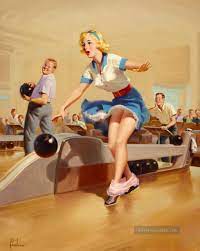 Frauen bowling nackt