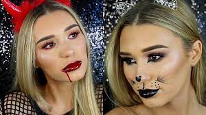 last minute halloween makeup tutorials