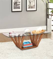 Hobart Glass Top Center Table In