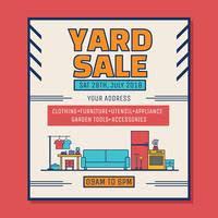 Printable Yard Sale Signs Free Vector Art 3 Free Downloads