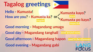 We did not find results for: 25 Basic Tagalog Phrases And Greetings