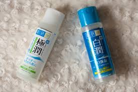 Before starting with kbeauty my skin was a mess (read about that here). Faceoff Hada Labo Gokujyun Hydrating Lotion Or Shirojyun Whitening Lotion Alexis Adrienne