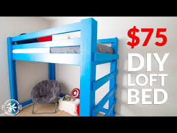 diy loft bed how to build