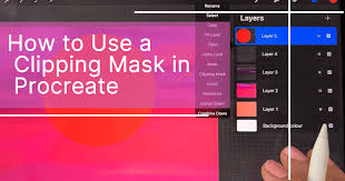 clipping mask procreate a quick guide