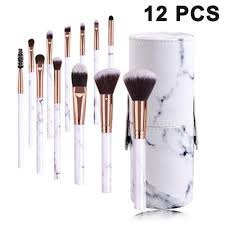 makeup brushes professional marble