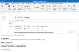 microsoft zoom add in for outlook