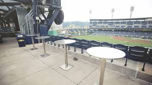 Rooftop At Pnc Park Stadium In In