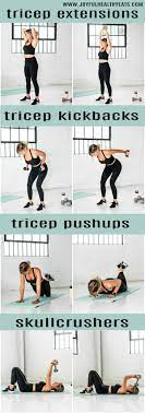 at home tone arm workout for women