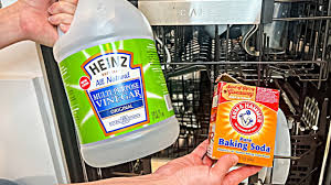 how to clean dishwasher baking soda